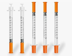 1ml 30G 5/16" (8mm) Lab Syringes, Individually Wrapped, 100 Pack